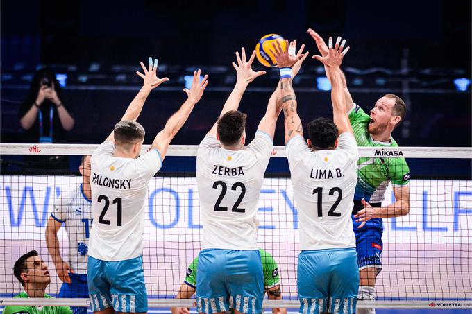 Slovenska odbojkarska reprezentanca : Argentina liga narodov | Foto: Volleyball World