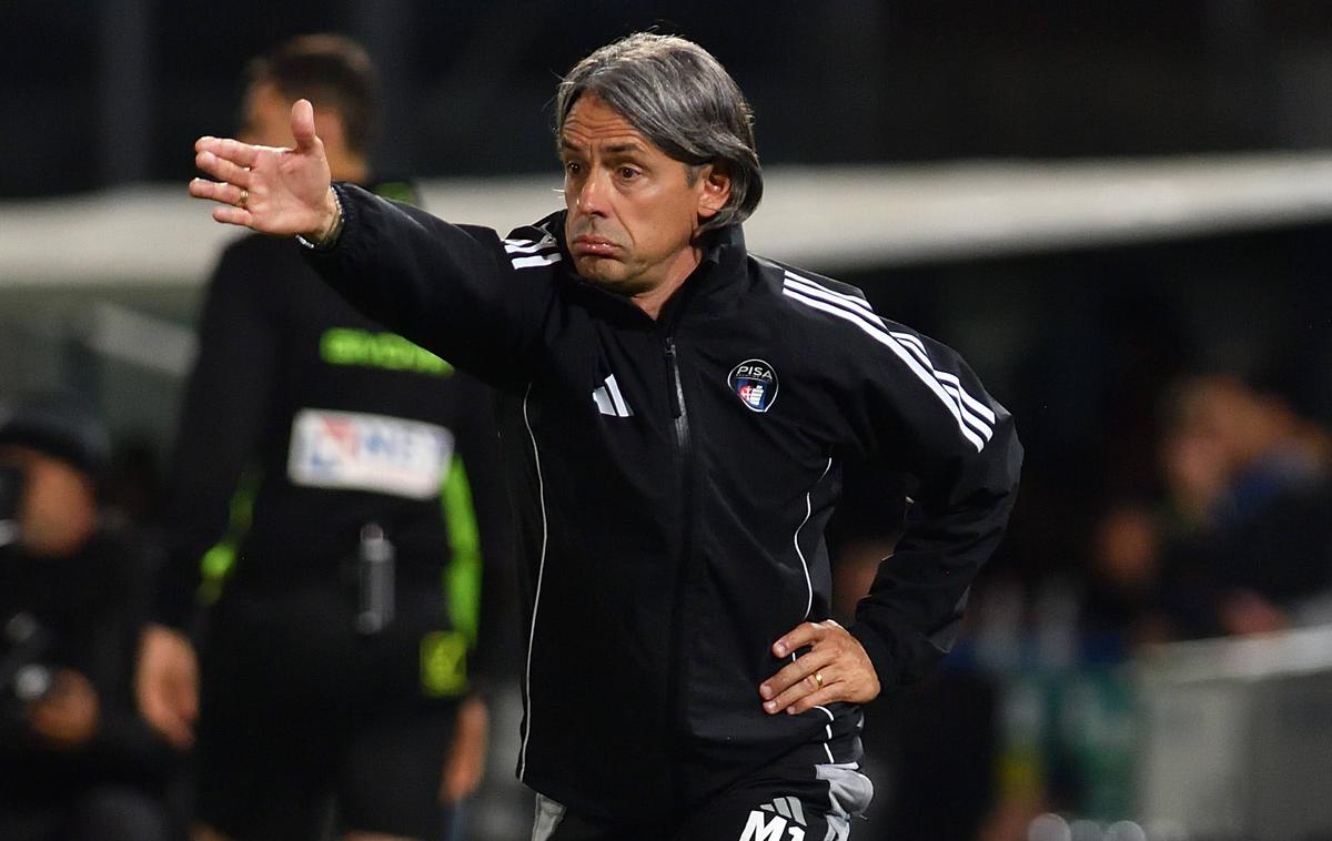 Filippo Inzaghi | Filippo Inzaghi je Piso popeljal v prvo ligo, a bo ostal v drugi ligi. | Foto Guliverimage