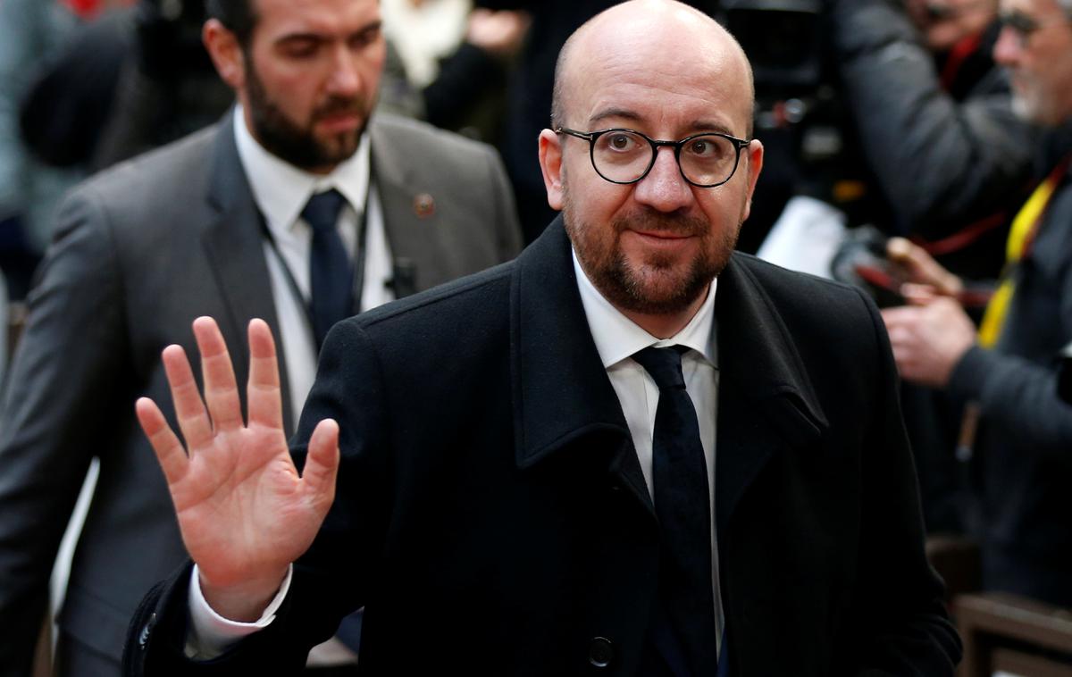Charles Michele | Belgijski premier Charles Michel je imel na koncu podporo le 52 ot 150 poslancev.  | Foto Reuters