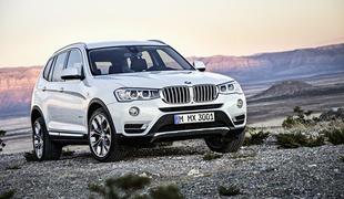 Prenova BMW X3: prvič na izbiro tudi le zadnji pogon