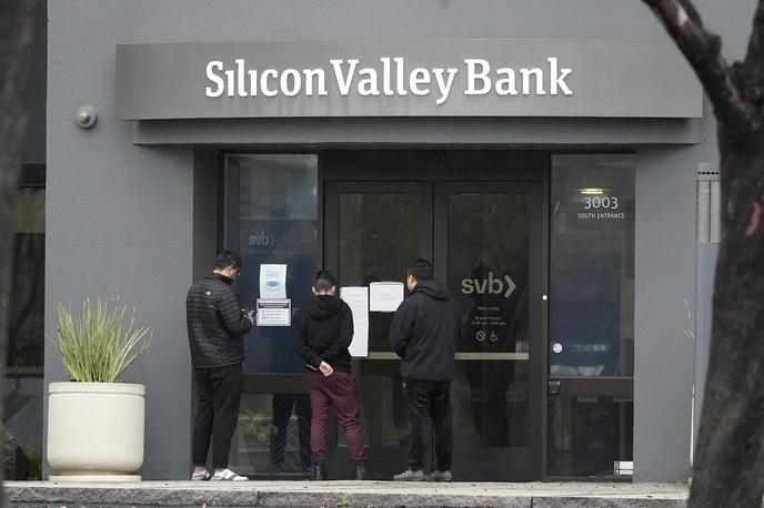 Silicon Valley Bank (SVB) | Gre za največji propad ene od ameriških bank po letu 2008.  | Foto Guliverimage