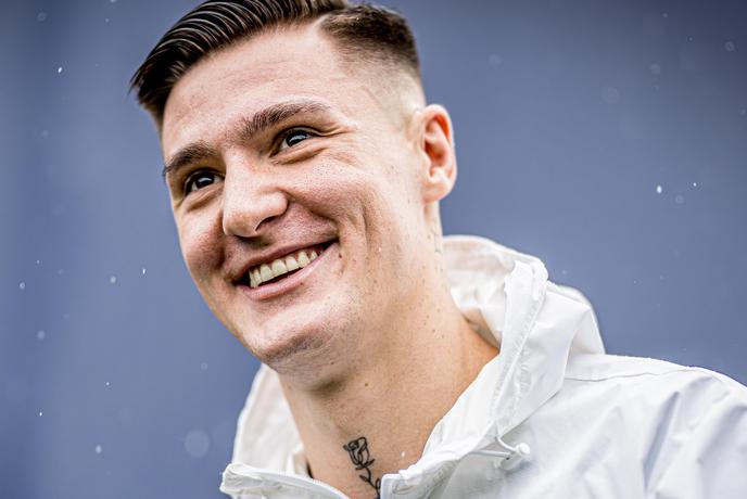 Vroča govorica z Otoka: Benjamin Šeško v dresu Liverpoola?
