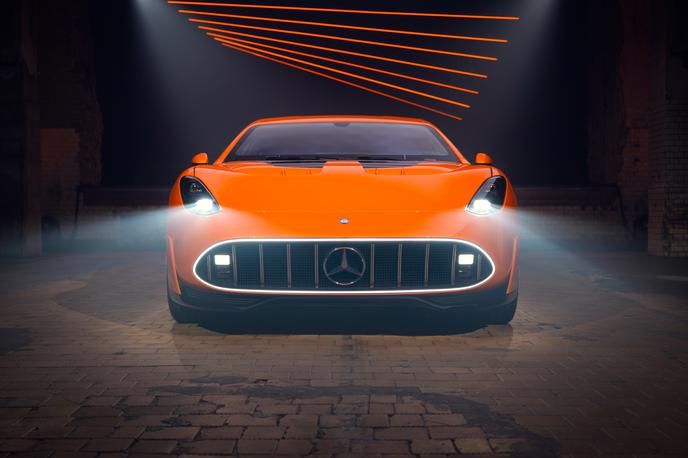 Mercedes koncept GT XX | Koncept je dolg 5,2 metra, širok je 1,9 metra, visok pa 1,3 metra. | Foto Mercedes-Benz