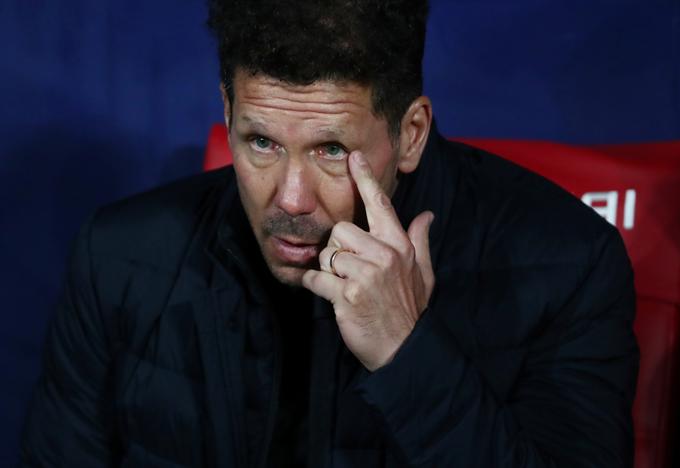 Diego Simeone doživlja Jana Oblaka kot najboljšega vratarja na svetu. | Foto: Reuters