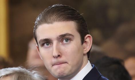 Donald Trump razkril skrivnost svojega sina Barrona