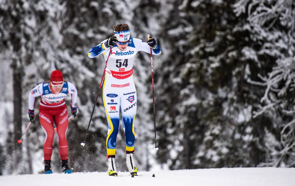 Ebba Andersson | Ebba Andersson je zmagala na tekmi za svetovni pokal na 20 km v klasični tehniki. | Foto Guliver Image