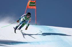 V živo: Ilka Štuhec na smuku zaostala za najboljšimi, vodi Suter