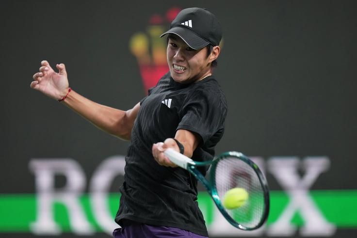 Learner Tien je v finalu Metza po treh setih premagal sedmega nosilca Camerona Norrieja. | Foto: Guliverimage