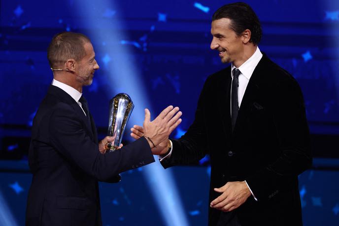 Zlatan Ibrahimović Aleksander Čeferin | Aleksander Čeferin in Zlatan Ibrahimović sta si tako segla v roke konec avgusta v Monte Carlu. | Foto Reuters