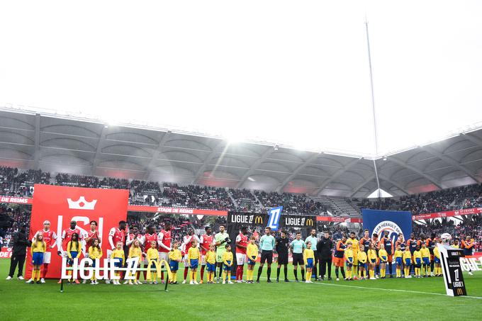 Stadion Auguste-Delaune v Reimsu sprejme 20.159 gledalcev. Se bo na njem prihodnje leto igrala tudi Evropa? | Foto: Guliverimage