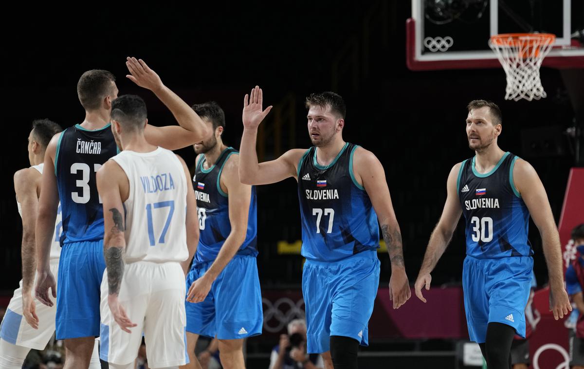Slovenija : Argentina, slovenska košarkarska reprezentanca | Slovenci so visoko zmagali. | Foto Guliverimage