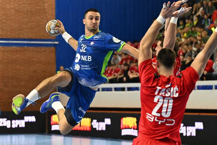 Srbija : Slovenija, slovenska rokometna reprezentanca | Foto: RZS