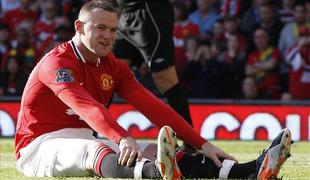 Wayne Rooney "out" za dva tedna