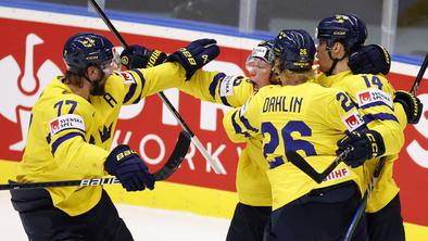 Severnjaška poslastica Švedom, v polfinale še Češka, Kanada in Švica