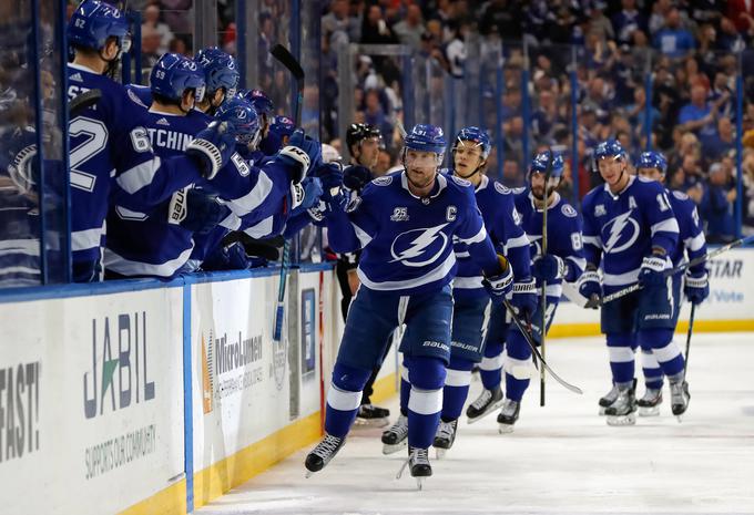 Hokejisti Tampa Bay Lightning so spet na vodilnem mestu. | Foto: Getty Images
