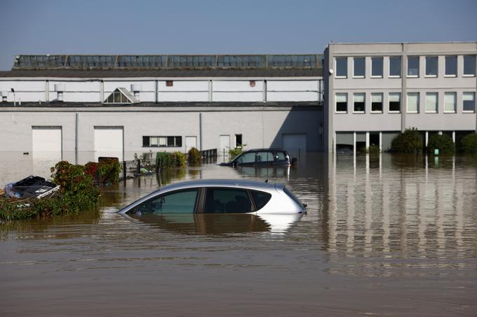 Poplave v kraju Lewin Brzeski na Poljskem.  | Foto: Reuters