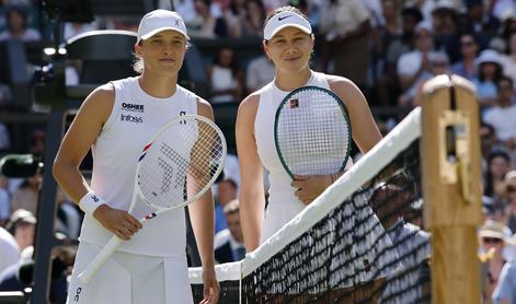 V živo: noro, kaj počne Poljakinja Američanki v finalu Wimbledona!