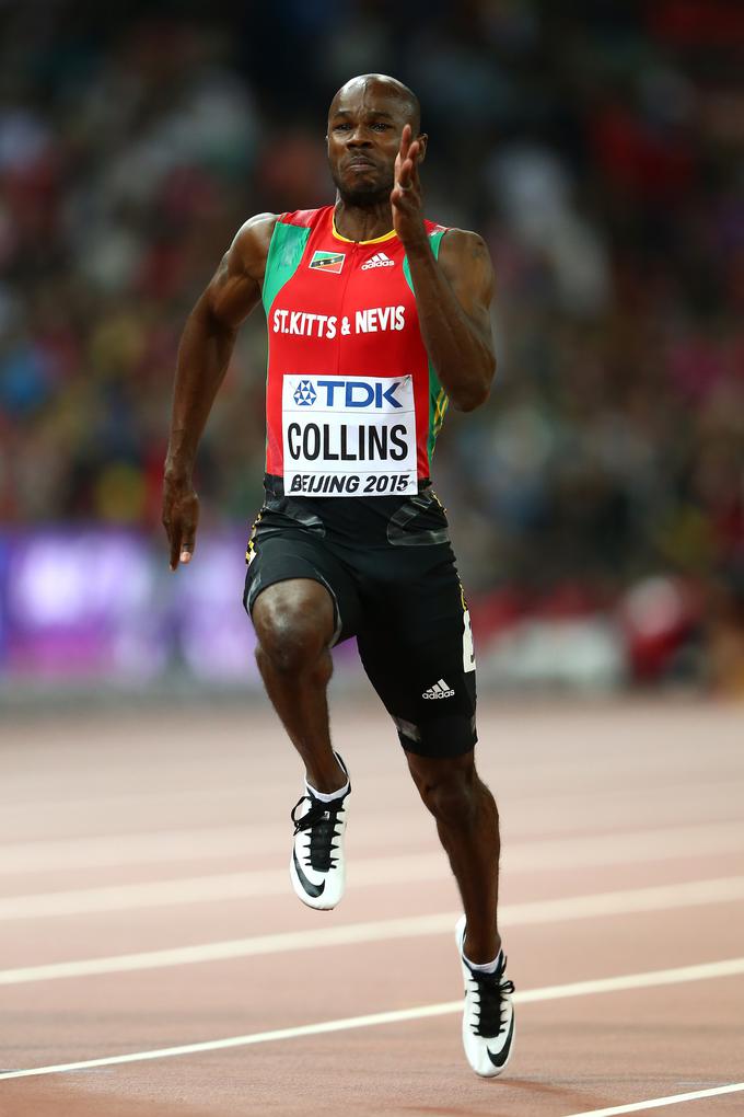 Kim Collins je pri 40 letih postavil osebni rekord. | Foto: Getty Images