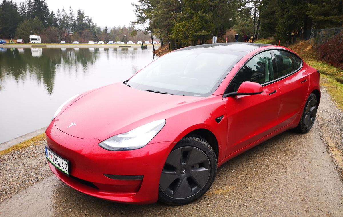 Tesla model 3 | Tesli je uspelo septembra v Evropi registrirati 24.591 modelov 3, skupno v prvih devetih mesecih 99 tisoč. | Foto Gregor Pavšič