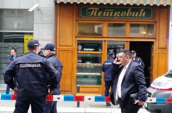 V Beogradu se je v slaščičarni razstrelil moški