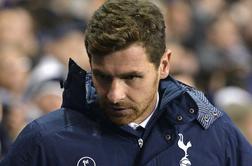 Tottenham odpustil trenerja Villas-Boasa