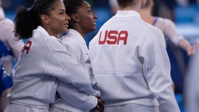 Nenaden umik Simone Biles priložnost za njeno najboljšo prijateljico