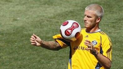 Beckham z novim tatujem za Victorio