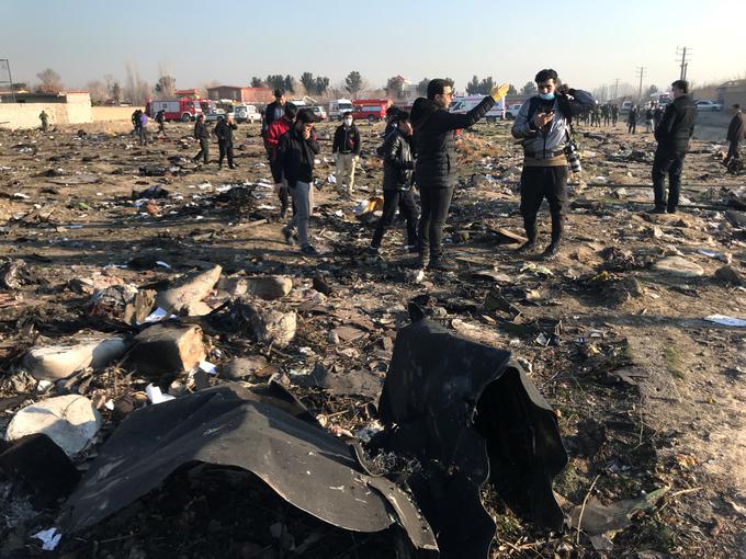 letalo nesreča Iran | Foto: Reuters