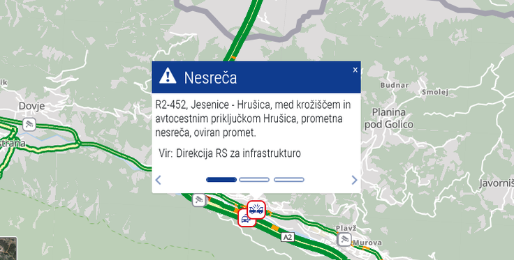 prometna nesreča | Foto: promet.si