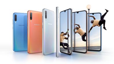 Samsung ni pozabil niti na srednji razred: prihaja pametni telefon Galaxy A70