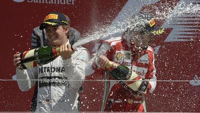 Nico Rosberg po Monaku pokoril še Silverstone