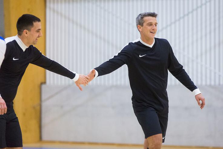 Pri črnih sta bila razigrana Branko Ilić in Milenko Ačimović. | Foto: Žiga Zupan/Sportida