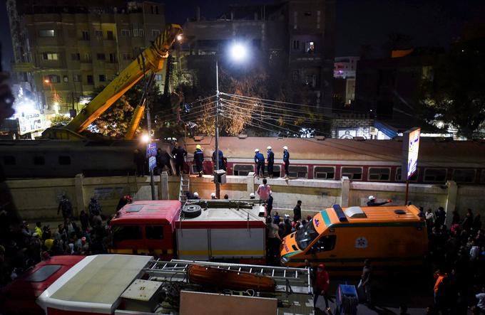 Egipt, vlak, nesreča | Foto: Reuters