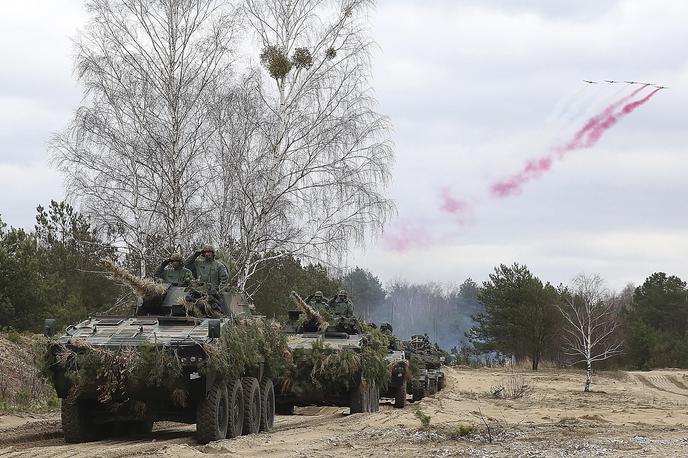 vaja zbeze Nato na Poljskem | Nato je v zadnjih letih imel več vojaških vaj na Poljskem. | Foto Gulliverimage