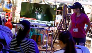 Objavili nov video otrok iz jame na Tajskem #video