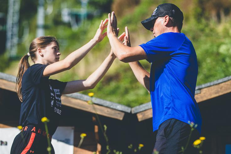 "Skoki še niso bili popolni. Čaka nas še veliko dela. Res pa je, da smo s tem štartom izjemno, izjemno zadovoljni," je dejal Zoran Zupančič. | Foto: Grega Valančič/Sportida