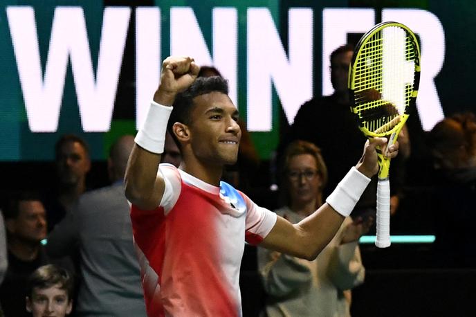 Felix Auger Aliassime | Felix Auger-Aliassime se bo v finalu pomeril s prvim nosilcem Stefanosom Cicipasom. | Foto Reuters