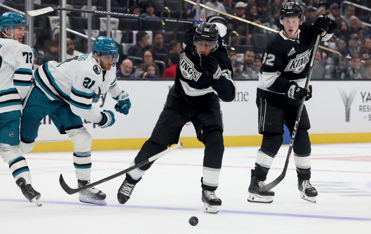 Los Angeles Kings | Anže Kopitar in soigralci LA Kings bodo odigrali prvo domačo tekmo te sezone. Gostili bodo najskromnejše moštvo sezone San Jose Sharks, ki je za zdaj še edino brez zmage. | Foto Guliverimage