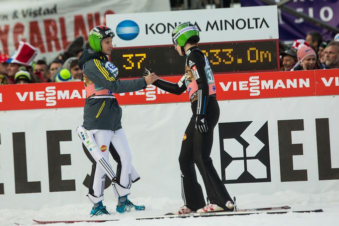 Robert Kranjec in Jurij Tepeš bosta priložnost dobila ob koncu poletnega grand prixa v Klingenthalu. | Foto: Grega Valančič/Sportida