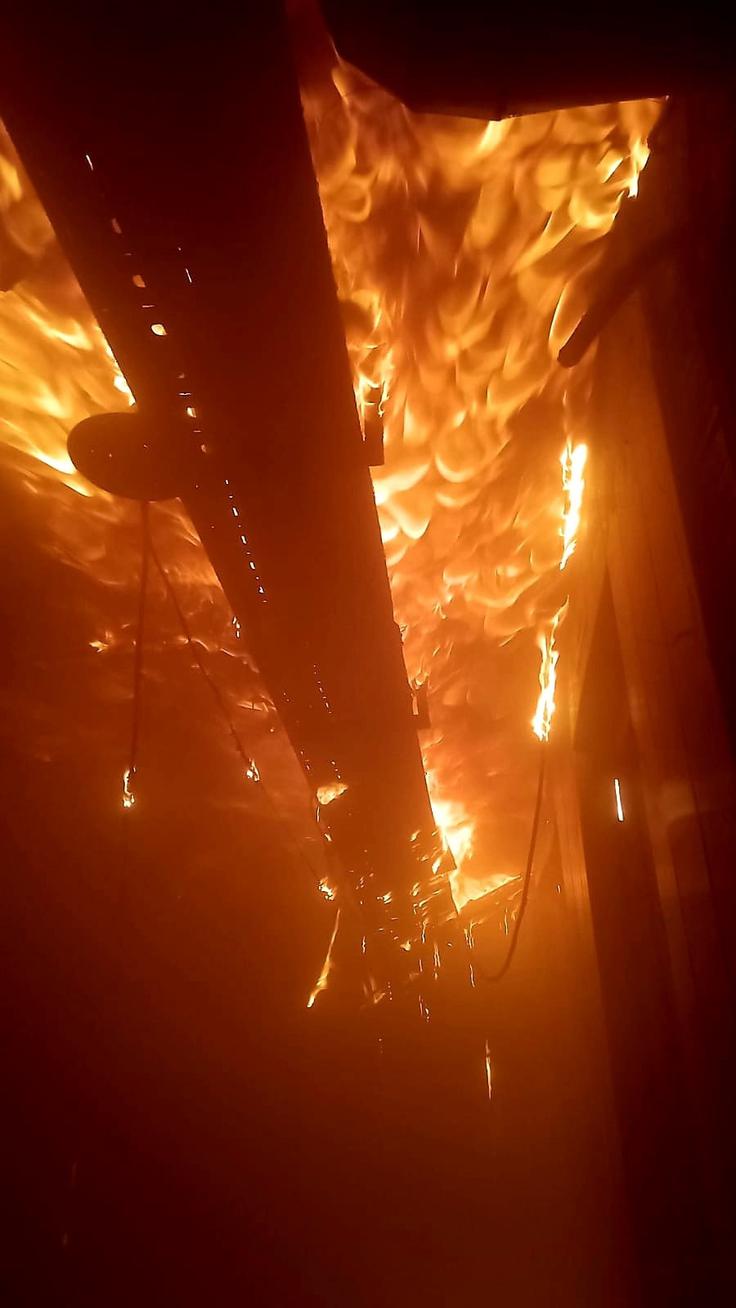 požar, stolpnica, nebotičnik, Zagreb, Vjesnik, gasilci | Foto: Vatrogasna postrojba Zagreb/Facebook