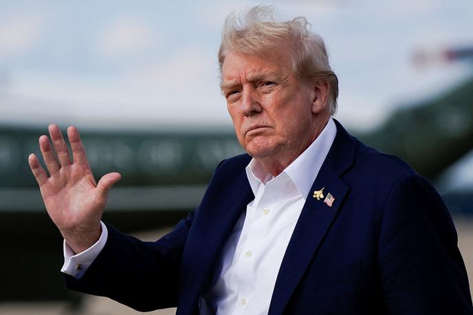 Donald Trump | Trumpova vlada trdi, da v Portlandu potekajo hudi protesti z nasiljem, mesto pa naj bi bilo uničeno kot v vojni. | Foto Reuters