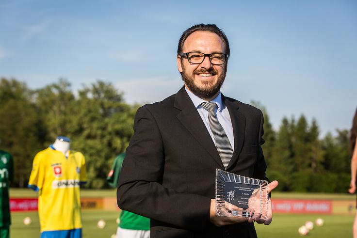 Matej Oražem se je razveselil prihoda Mujana. | Foto: Žiga Zupan/Sportida