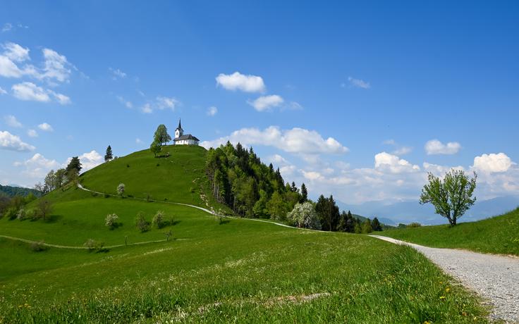 Zadnji metri poti proti Svetemu Jakobu nad Katarino | Foto: Matej Podgoršek