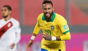 Neymar prehitel Ronalda, preobrat Argentine, konec Messijevega niza
