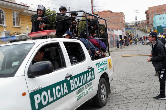 Bolivijska polcija | Foto: Reuters