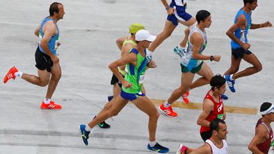 Anton Kosmač premagal olimpijski maraton
