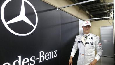 Michael Schumacher z Mercedesom podpisal novo pogodbo