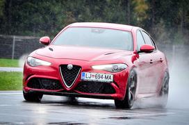 Alfa romeo giulia quadrifoglio - domača predstavitev