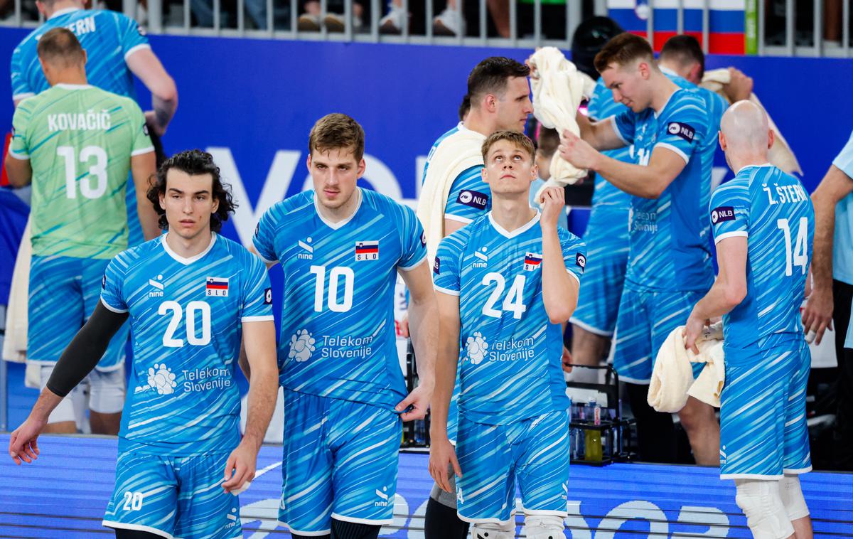 slovenska odbojkarska reprezentanca, Slovenija : Italija, Stožice | Slovenci so klonili z 0:3 v nizih. | Foto Aleš Fevžer