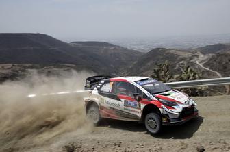 Še vedno se vrti: Ogier vodilni na reliju v Mehiki